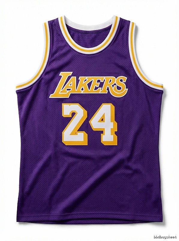 Kobe Lakers retro-style jerseys