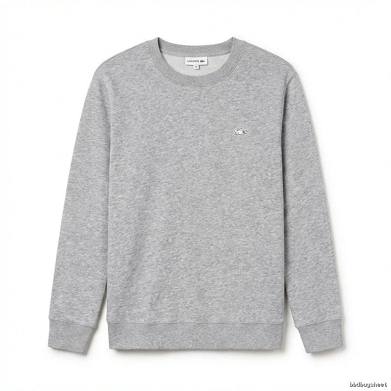 Lacoste basic simple grey sweatshirt