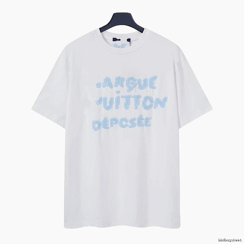 Louis Vuitton Pixel Collection Trendy Style White T-Shirt