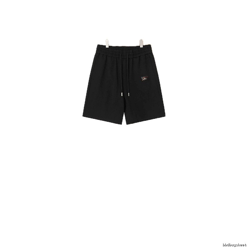 LV casual style black shorts