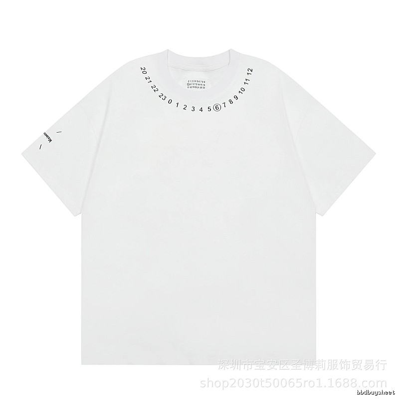 Maison Margiela MM6 High Street Style White T-Shirt