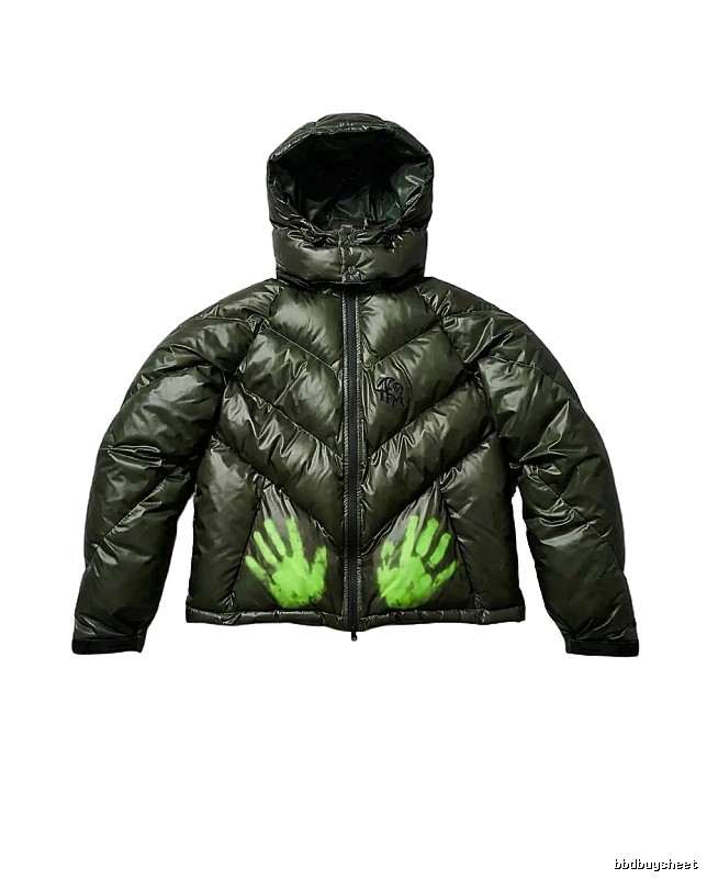 Mertra trendy brand luminous green down jacket
