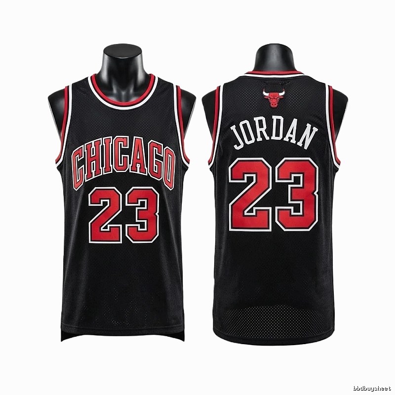 Michael Jordan Jordan No. 23 black jersey