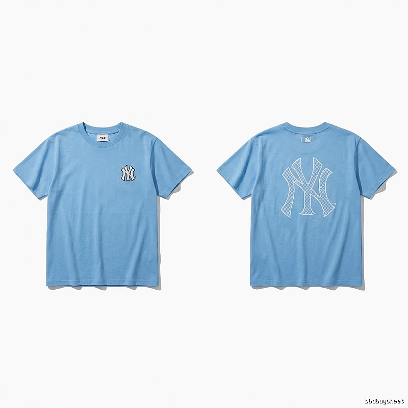 MLB Classic Simple Style Blue T-shirt