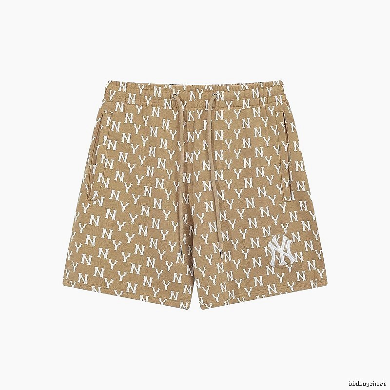 MLB Full-Printed Casual Khaki Shorts