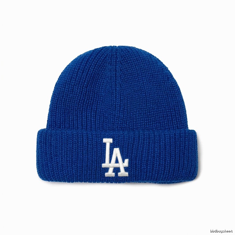MLB LA Series Simple Style Blue Hat