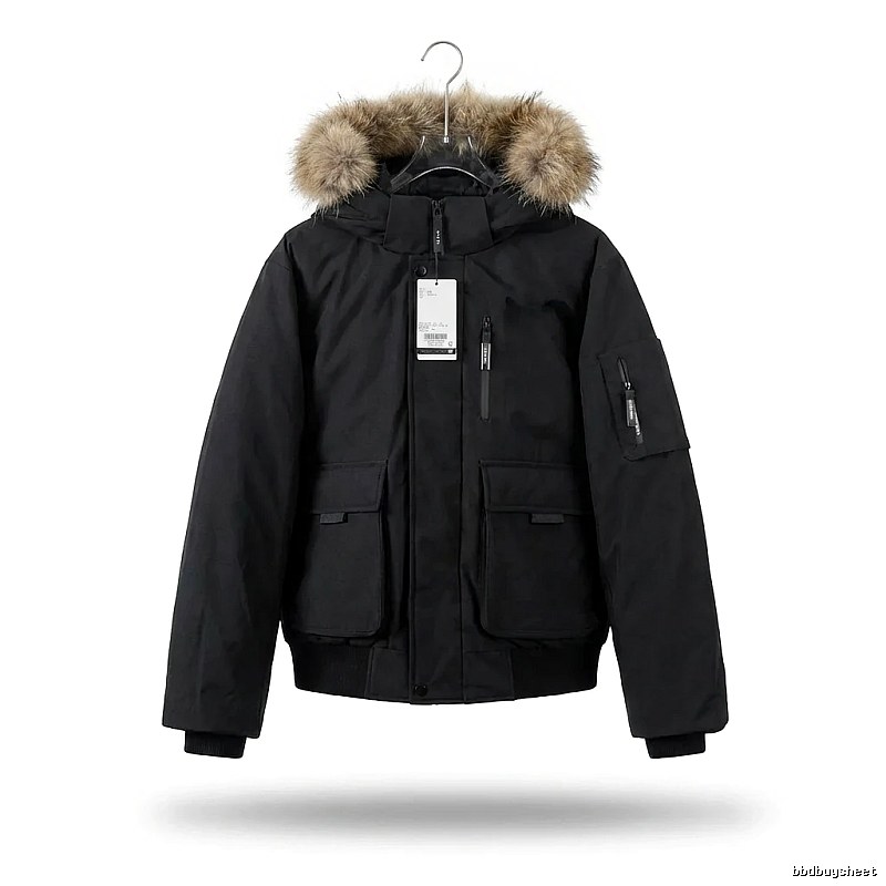 MLB Workwear Style Black Down Jacket
