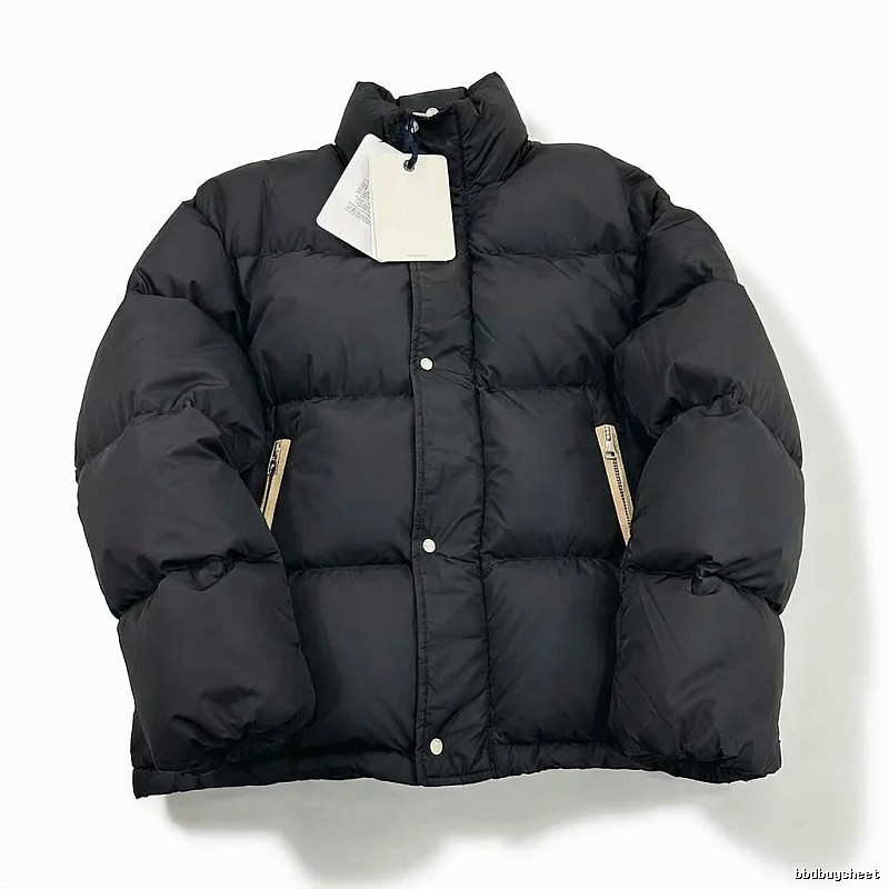 Moncler black short down jacket