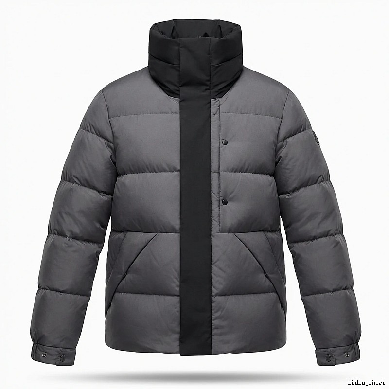 Moncler classic grey down jacket