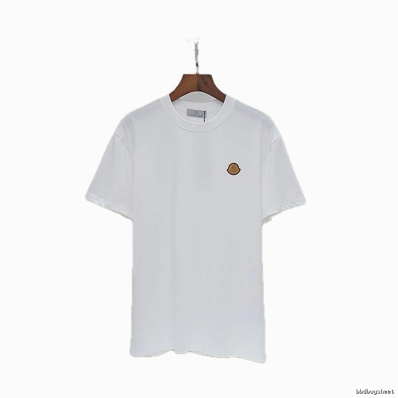 Moncler Classic Minimalist Style White Short-sleeve T-shirt