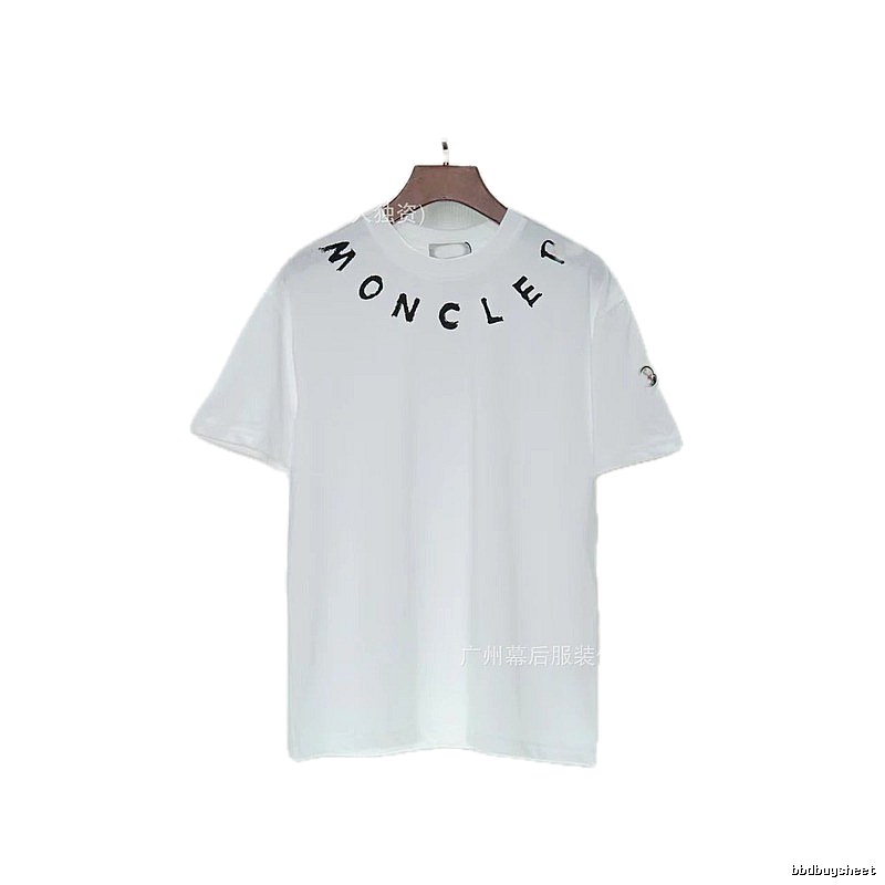 Moncler Graffiti Casual Style White Short-sleeve T-shirt