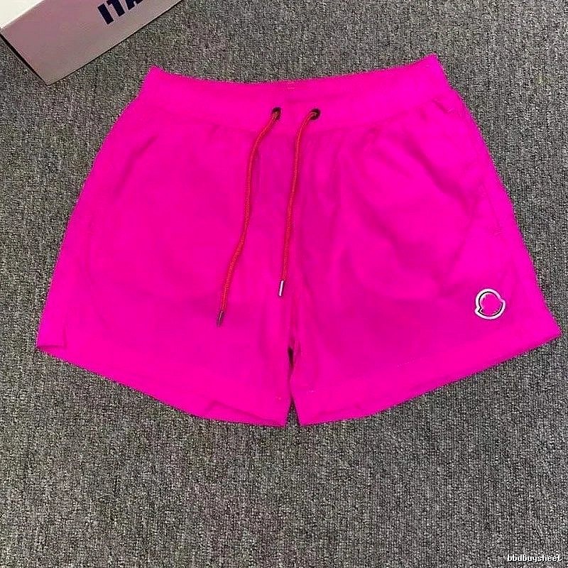Moncler Monogram Nylon shorts Black Drawstring Moncler for Layered Styling