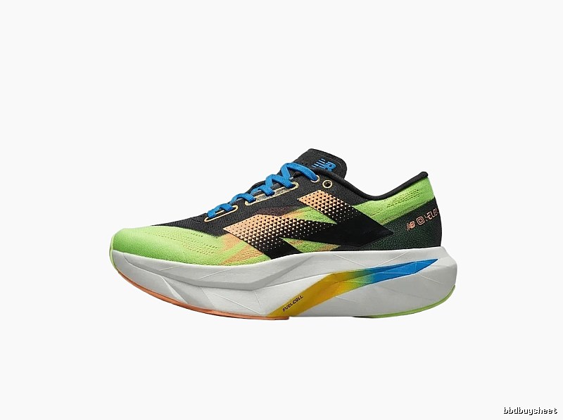 New Balance fluorescent trendy and cool running shoes
