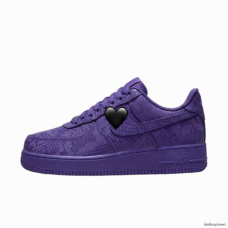 Nike Air Force 1 Purple Trendy Shoes