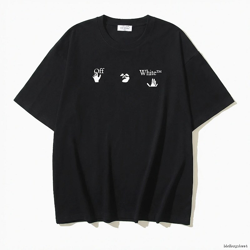 Off-White Gesture Print Style T-shirt