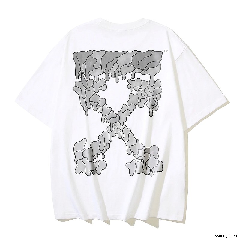 Off-White Gradient Style White T-shirt