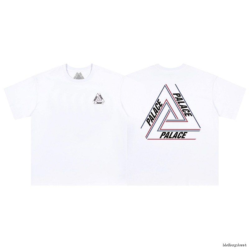 Palace Classic Triangle Street Style White T-shirt