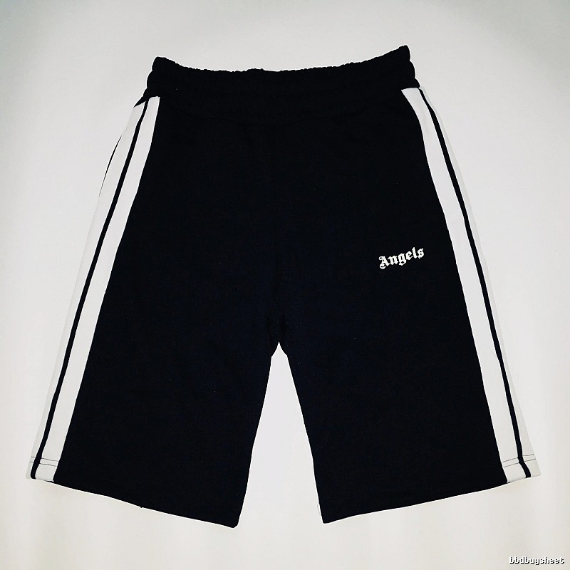 Palm Angels Classic Track shorts Black Side Stripe for Daily Styling