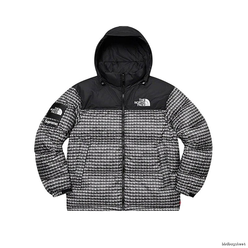Pattern Logo The North Face Puffer Jacket for Photo Ready Looks