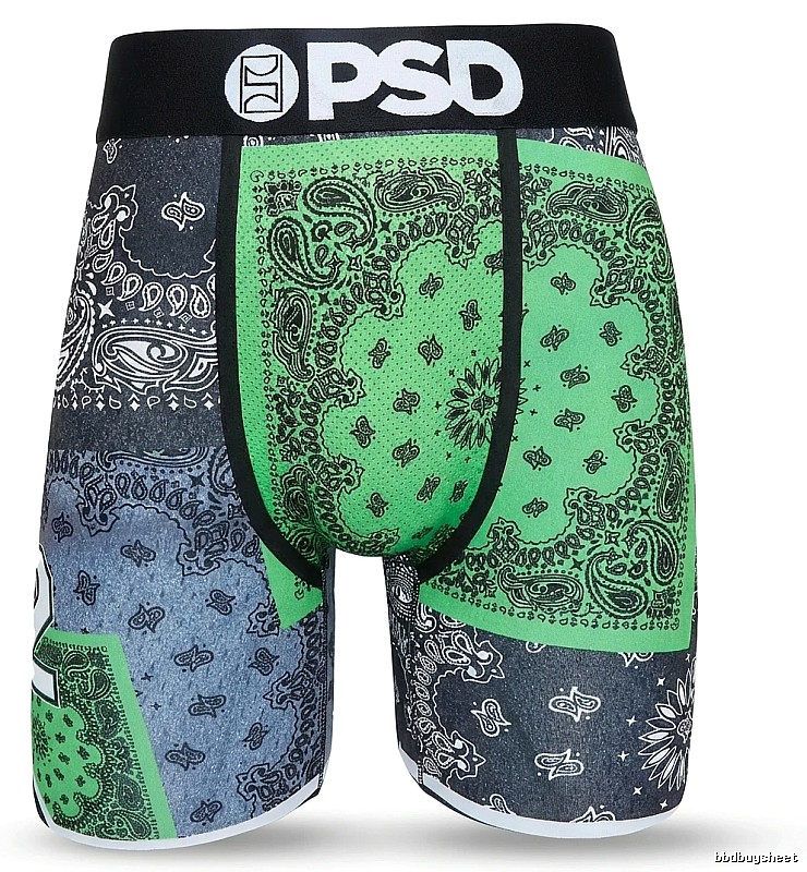 PSD Paisley Patchwork Shorts