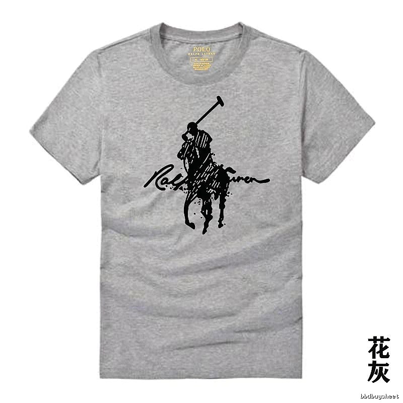 Ralph Lauren Polo Ashy Gray Trendy T-shirt