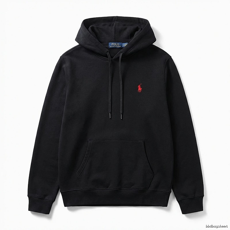 Ralph Lauren Polo hooded black sweatshirt