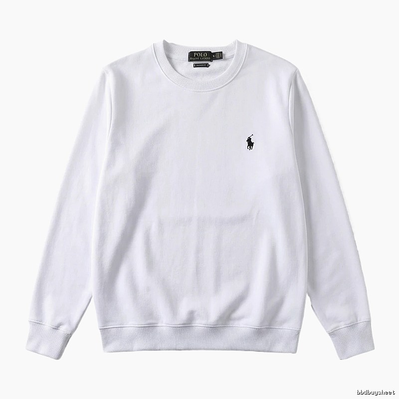 Ralph Lauren Polo Simple White Sweatshirt