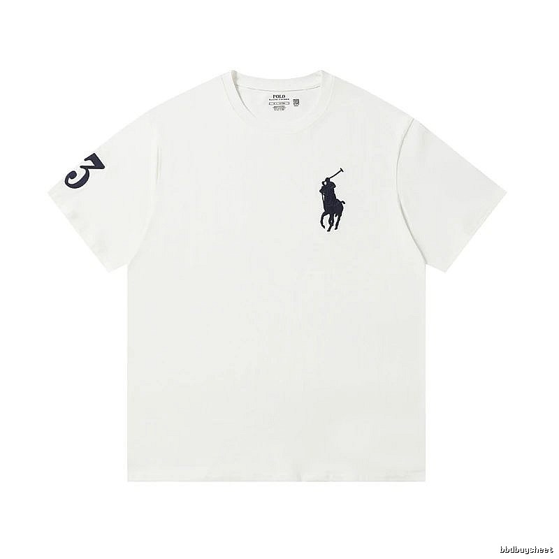 Ralph Lauren Polo-style white T-shirt
