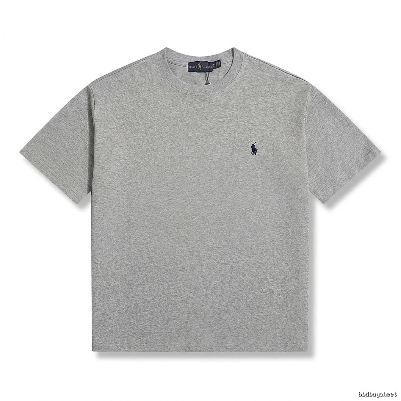 Ralph Lauren's classic and simple style gray T-shirt.