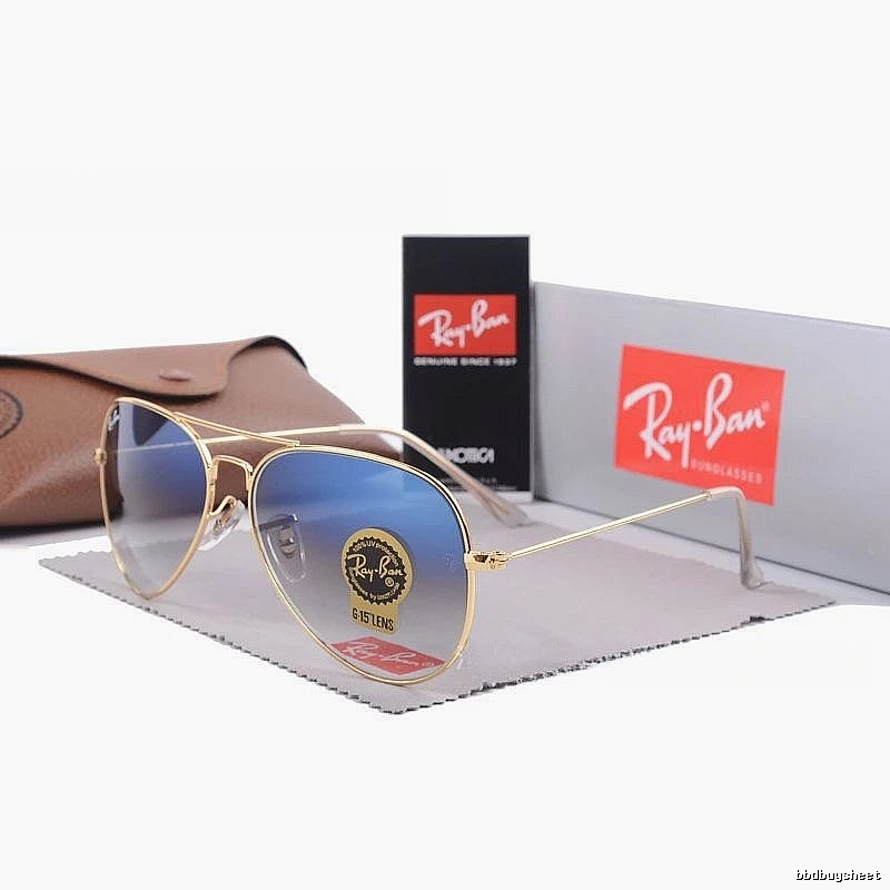 Ray-Ban Casual Aviator sunglasses Gold Tone Sunglasses for Comfortable Styling