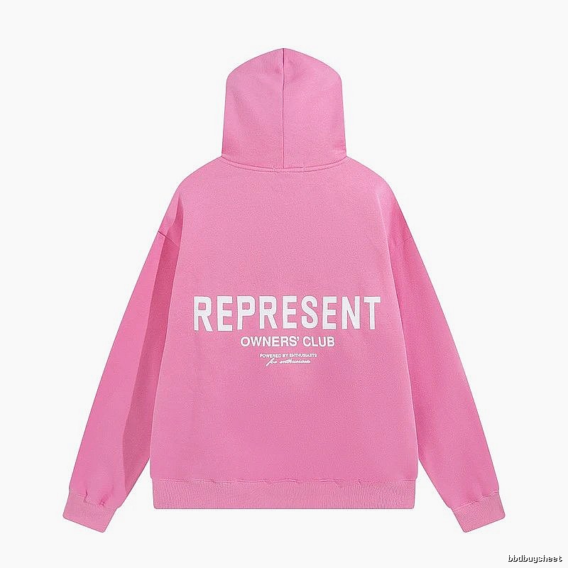 Represent Streetwear Owners Club hoodie Navy Large Represent with Logo Accent