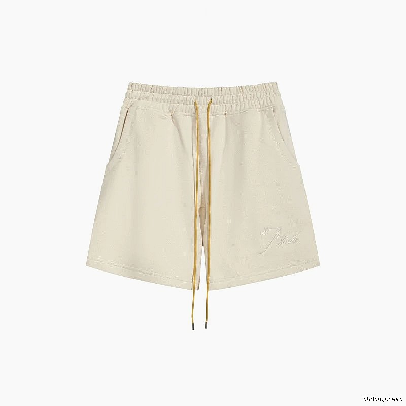 RHUDE's simple and casual style off-white shorts
