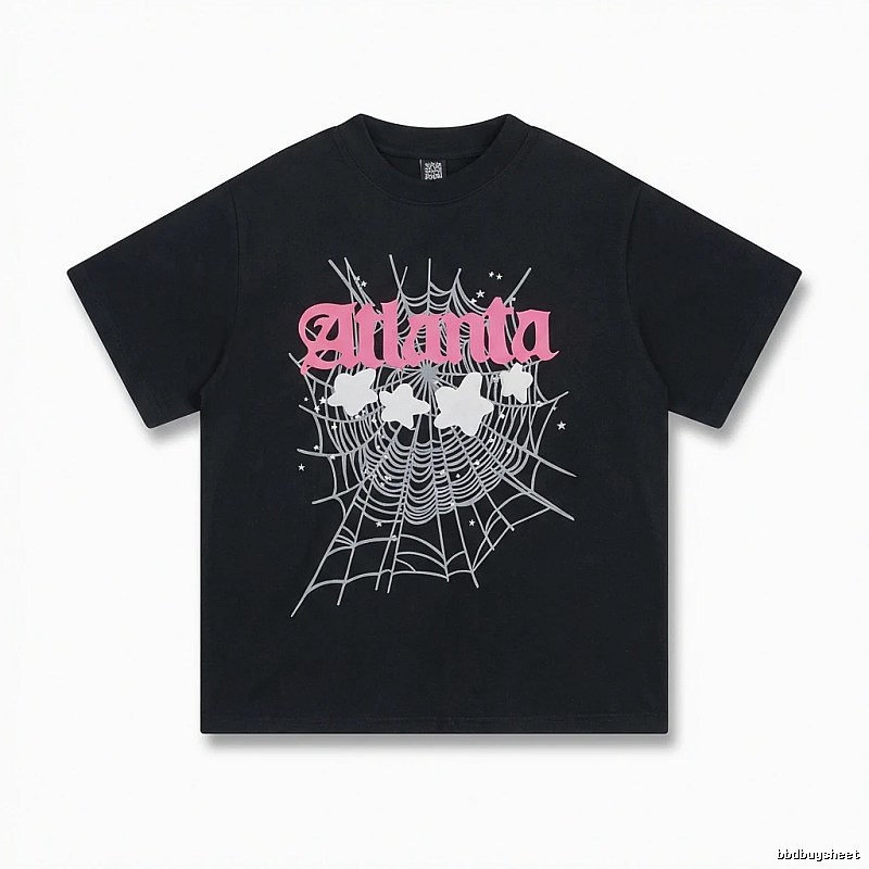 Sp5der Atlanta Black T-shirt