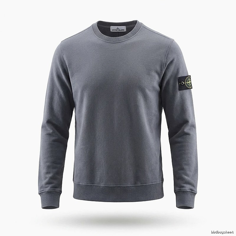 Stone Island basic grey sweatshirt