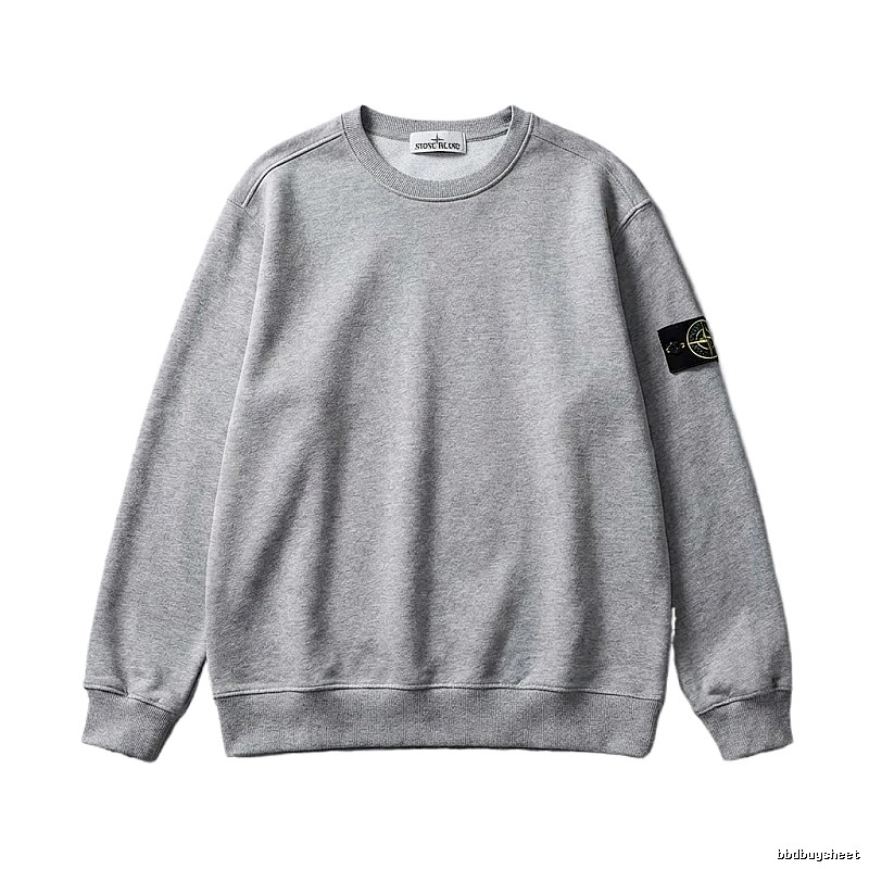Stone Island basic grey sweatshirt