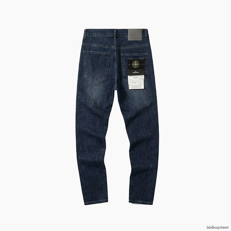 Stone Island classic denim long trousers