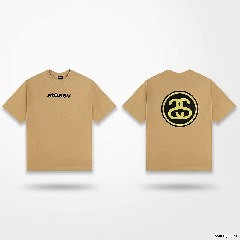 Stussy classic khaki short-sleeve