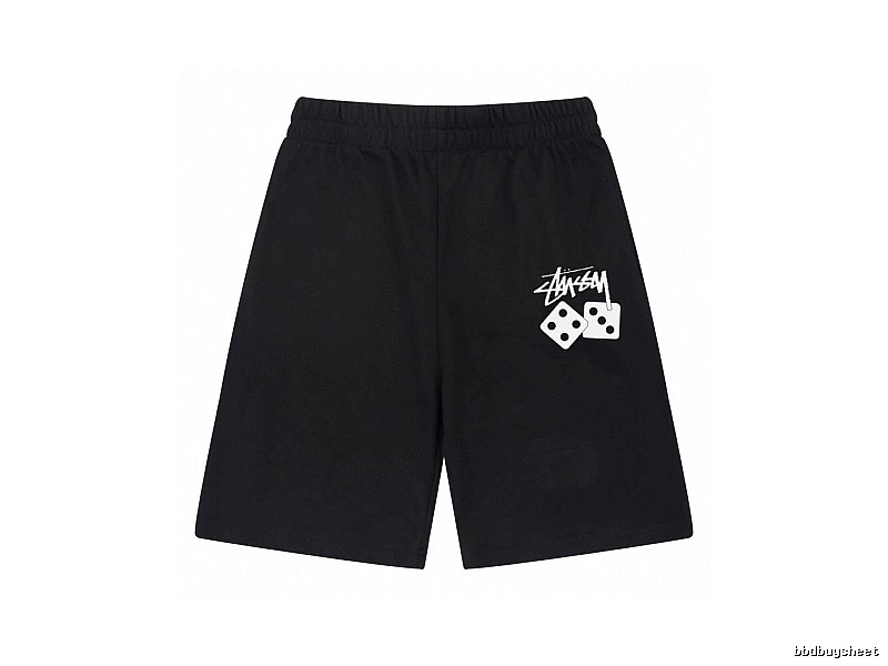 Stussy Dice Style Black Shorts