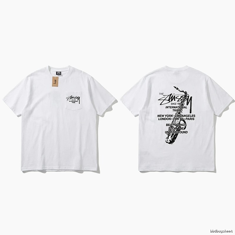 Stussy International Series Simple White T-shirt