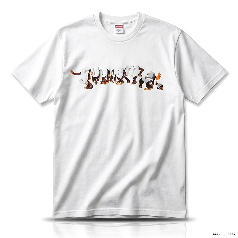 Supreme Animal Print White T-shirt