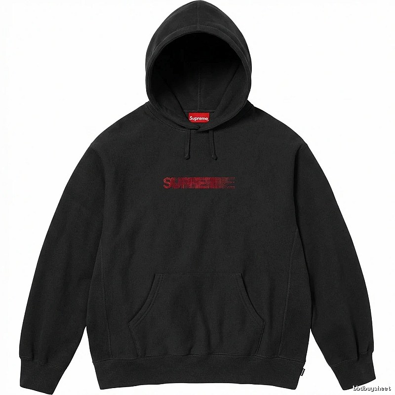 Supreme basic simple black sweatshirt