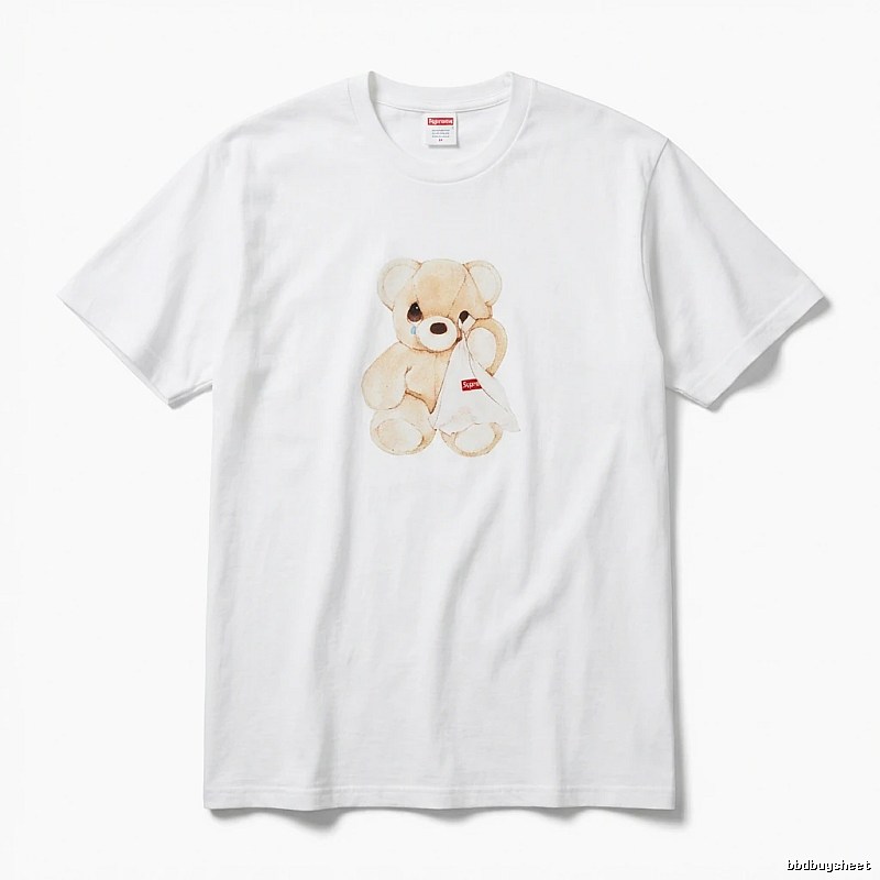 Supreme Bear Trend Brand White T-shirt