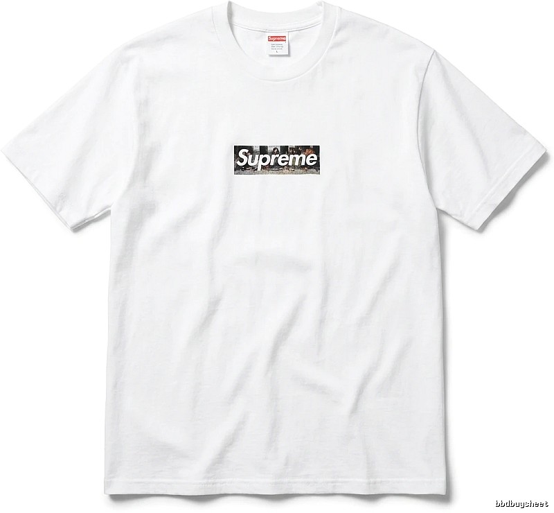 Supreme Retro Style White T-shirt
