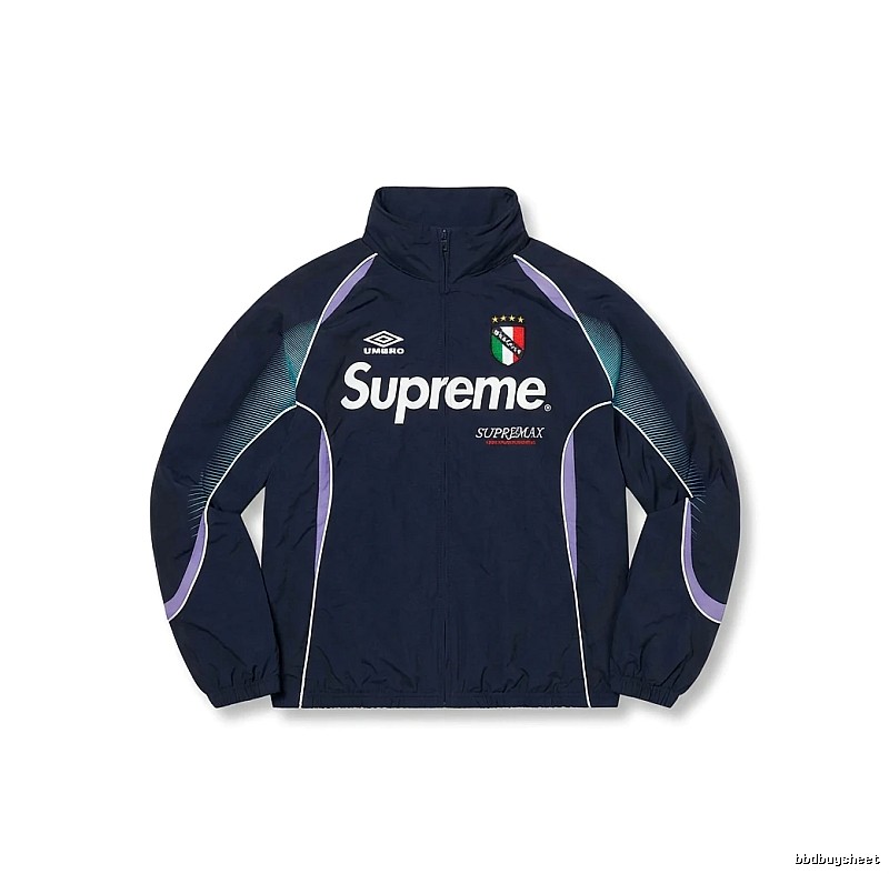 Supreme sporty dark blue jacket