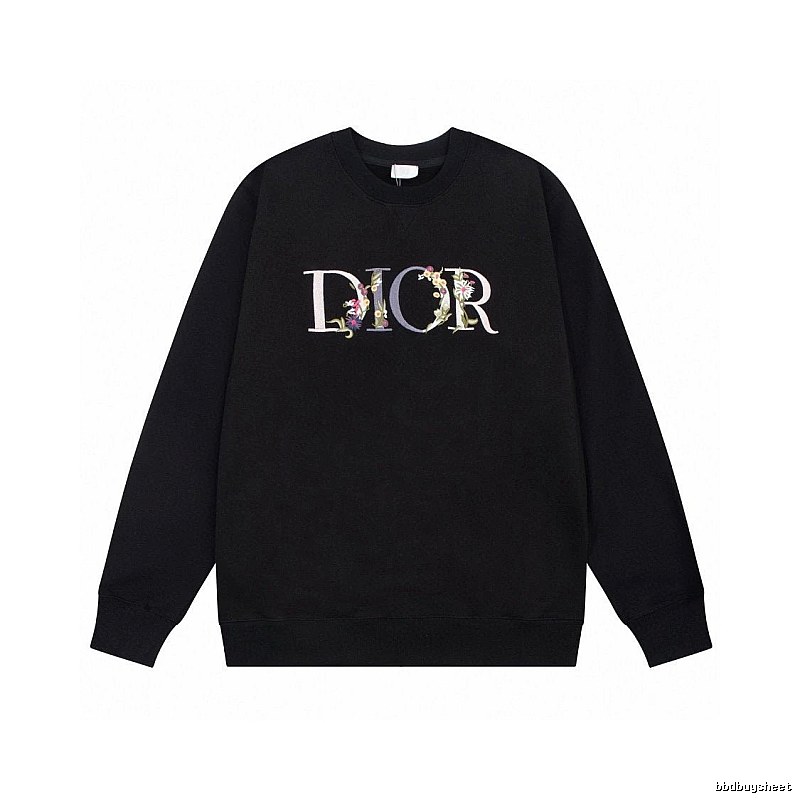 Sweatshirt by Dior with Black Sweatshirt with Dior Floral