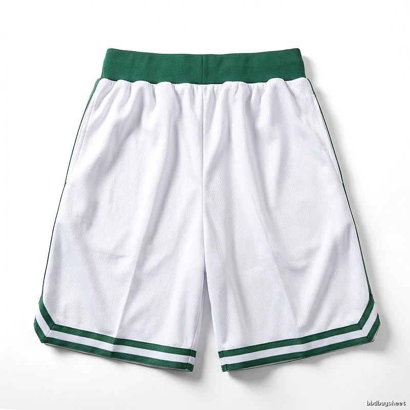 Tatum sporty white-green shorts