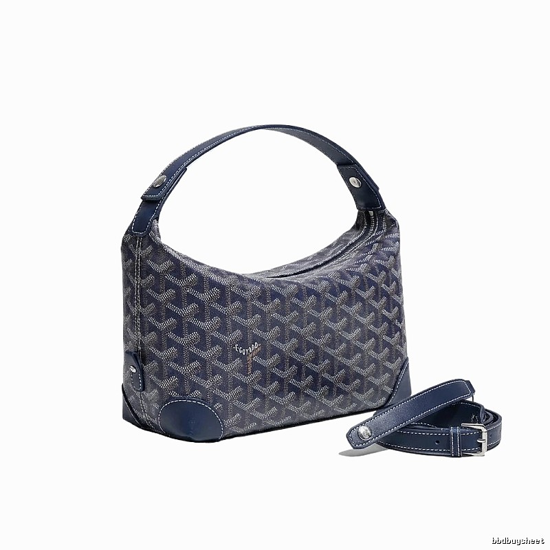 The classic retro - style grey bag of GOYARD.