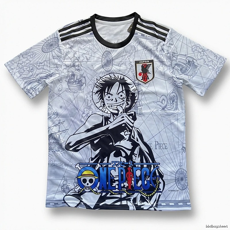 Tokyo Ghoul black-and-white anime-style T-shirt