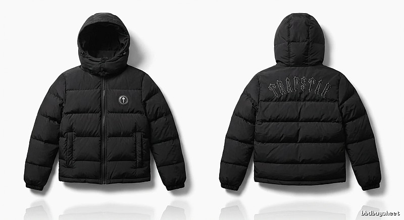 Trapstar Black Trendy and Cool Down Jacket