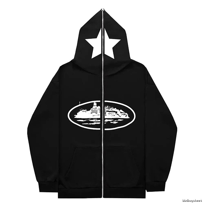 Trapstar Compact Graphic zip hoodie Black Zip Pink for Smart Casual Looks